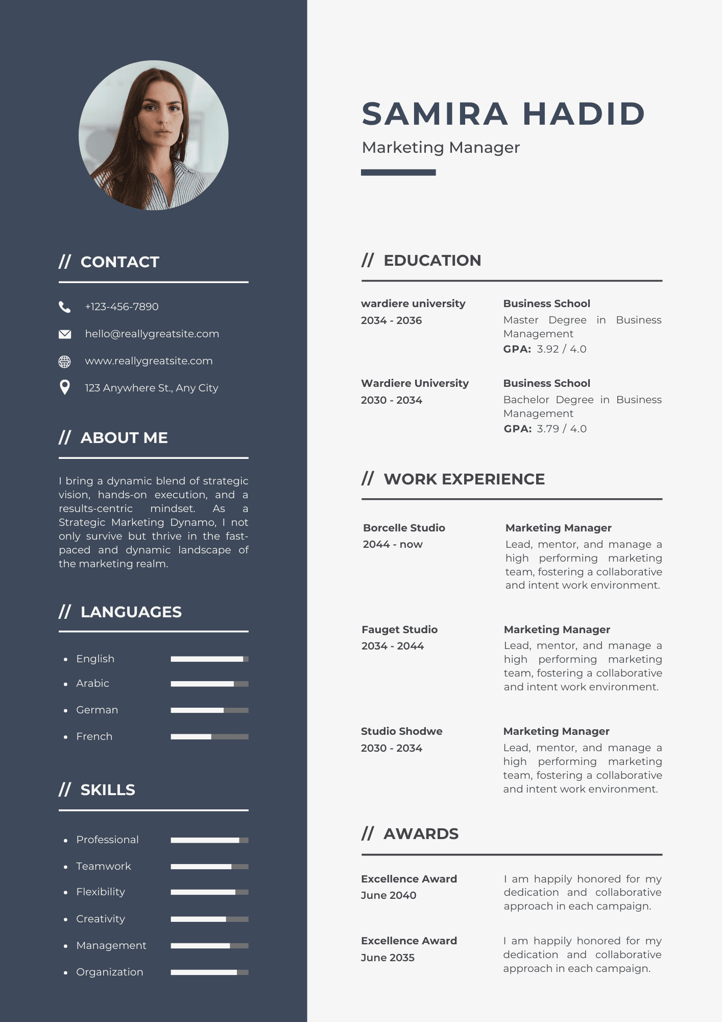 Resume Template 3